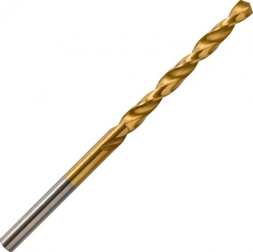 Сверло по металлу D.BOR HSS-TiN 2.5х30/57 мм нитрид титановое DIN 338 (2 шт.) D-TD-338-TIN-025-02
