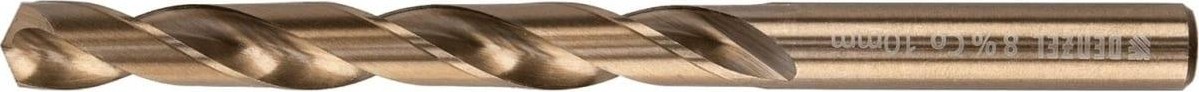 Сверло по металлу Denzel HSS Co-8% 10 мм, 71459