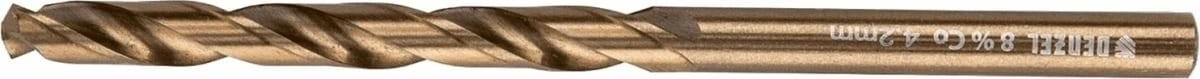Сверло по металлу Denzel HSS Co-8% 4,2 мм, 71431
