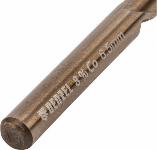 Сверло по металлу Denzel HSS Co-8% 6,5 мм, 71446 - изображение 3