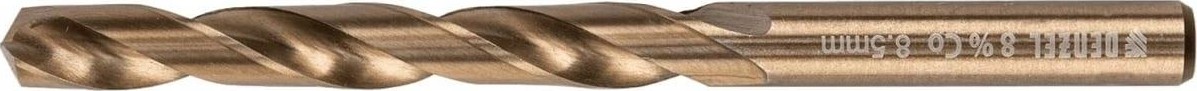 Сверло по металлу Denzel HSS Co-8% 8,5 мм, 71456