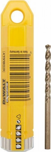 Сверло по металлу DeWALT   4 x 43 / 75 мм HSS-CO Extreme кобальтовое DT4924-QZ (10шт) DT4924-QZ