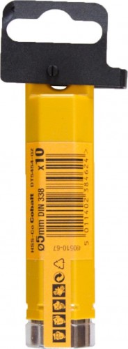 Сверло по металлу DeWALT   5 x 52 / 86 мм HSS-CO Extreme кобальтовое DT4929-QZ DT4929-QZ - изображение 2