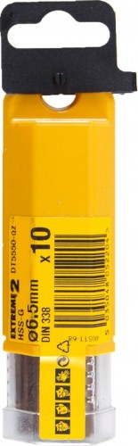 Сверло по металлу DeWALT   6.5 x 58 / 101 мм HSS-G Extreme 2 шлифованное DT5550-QZ DT5550-QZ - изображение 3
