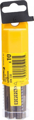 Сверло по металлу DeWALT   8 x 72 / 117 мм HSS-G Extreme 2 шлифованное DT5553-QZ - изображение 3