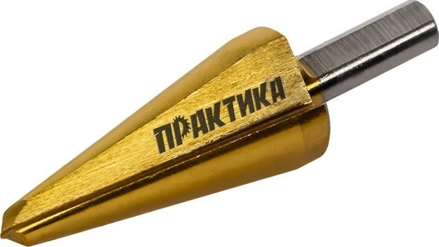 Сверло по металлу конусное ПРАКТИКА 6-20, шаг 2 мм  798-300 ПРОФИ 798-300