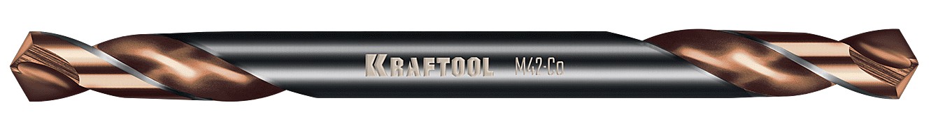 Сверло по металлу KRAFTOOL DOUBLE Сo-8 3.5х52мм двухстороннее 29654-3.5-10