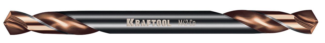 Сверло по металлу KRAFTOOL DOUBLE Сo-8 3.0х46мм двухстороннее 29654-3.0-10