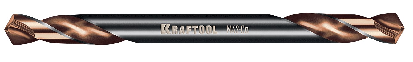 Сверло по металлу KRAFTOOL DOUBLE Сo-8 4.2х55мм двухстороннее 29654-4.2-10