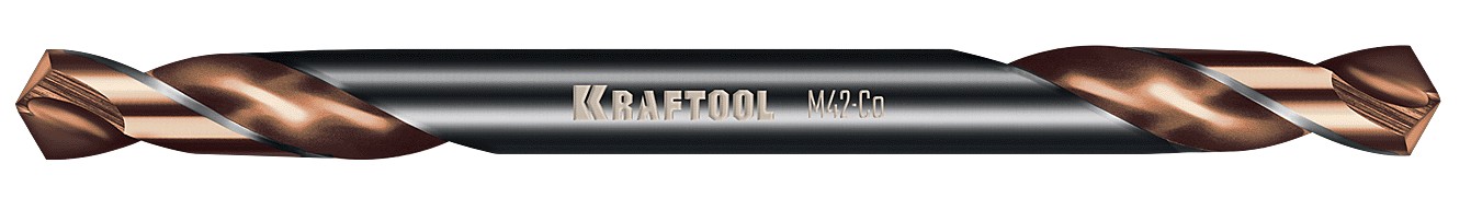 Сверло по металлу KRAFTOOL DOUBLE Сo-8 5.2х62мм двухстороннее 29654-5.2-10