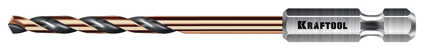 Сверло по металлу KRAFTOOL НЕХ-1/4", d 3.5х79 мм 29652-3.5