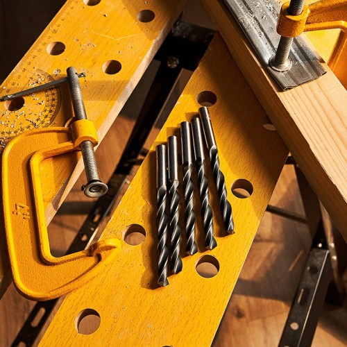 Сверло по металлу Kranz 10,0х133х87 мм 5 шт. KR-91-0629 - изображение 5