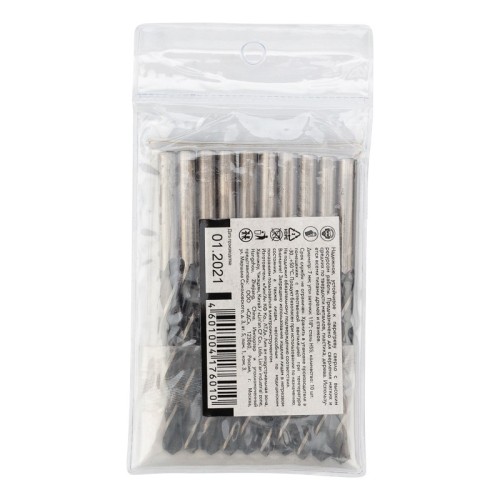 Сверло по металлу Kranz 7,0х109х69 мм 10 шт. KR-91-0623 - изображение 3