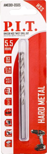 Сверло по металлу P.I.T. AMED01-0505 5,5x93мм - изображение 2