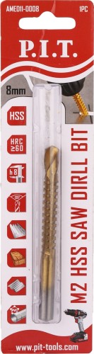 Сверло по металлу P.I.T. AMED11-0008 универсальное 8,0x92мм - изображение 2