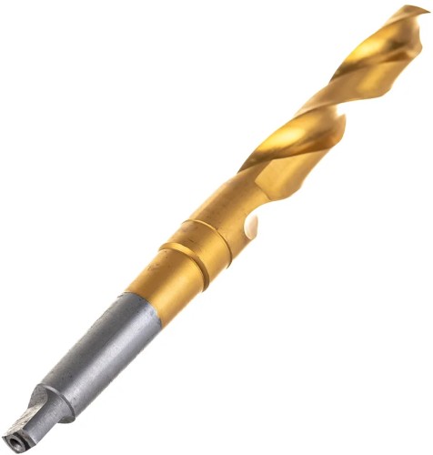 Сверло по металлу Профоснастка №1420 Эксперт D 20/13 мм HSS M2 TIN с расточ. хв. (6542)/118° din 338 30201420 - изображение 5