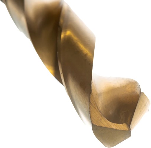 Сверло по металлу Профоснастка №1400 Эксперт D 18/13 мм HSS M2 TIN с расточ. хв. (6542)/118° din 338 30201400 - изображение 5