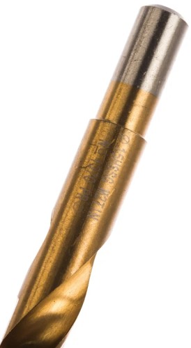 Сверло по металлу Профоснастка №1370 Эксперт D 15/13 мм HSS M2 TIN с расточ. хв. (6542)/118° din 338 30201370 - изображение 3