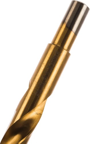 Сверло по металлу Профоснастка №1380 Эксперт D 16/13 мм HSS M2 TIN с расточ. хв. (6542)/118° din 338 30201380 - изображение 3