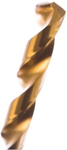 Сверло по металлу Профоснастка №1360 Эксперт D 14/13 мм HSS M2 TIN с расточ. хв. (6542)/118° din 338 30201360 - изображение 2