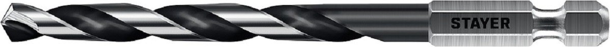 Сверло по металлу STAYER НЕХ-1/4", d 6.5х124 мм 29603-6.5