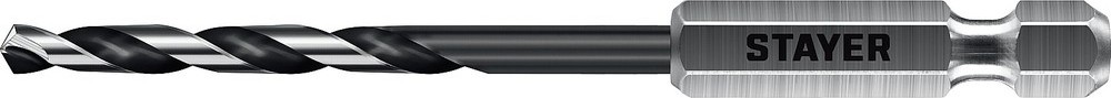 Сверло по металлу STAYER НЕХ-1/4", d 4.0х98 мм 29603-4