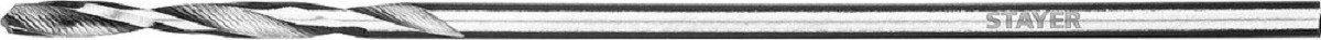 Сверло по металлу STAYER PROFI 1.0х34мм, hss-r, быстрорежущая сталь м2(s6-5-2) 29602-1