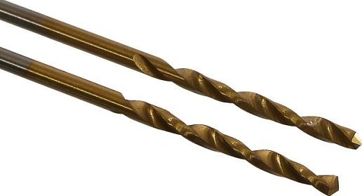 Сверло по металлу Sturm 1055-020-49 2,0х49 мм, нитридтитан., 118°, 2 шт. - изображение 2
