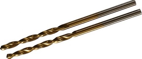 Сверло по металлу Sturm 1055-020-49 2,0х49 мм, нитридтитан., 118°, 2 шт.