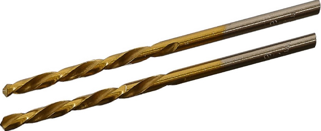 Сверло по металлу Sturm 1055-032-65 3,2х65 мм, нитридтитан., 118°, 2 шт.