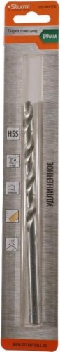 Сверло по металлу Sturm 1055-090-175L 2,0х85 мм, удлинен., 118° - изображение 5