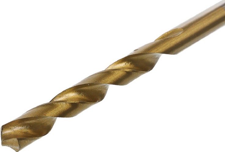 Сверло по металлу Sturm 1055-090-125 9,0х125 мм, нитридтитан., 118° - изображение 2