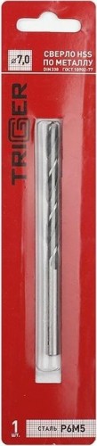 Сверло по металлу TRIGGER 73270 7мм р6м5 тов-122245