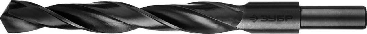Сверло по металлу ЗУБР МАСТЕР 14.5х169мм, проточенный хвостовик, сталь р4м2, кла 29605-14.5