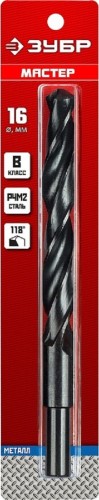 Сверло по металлу ЗУБР МАСТЕР 16.0х178мм, проточенный хвостовик 29605-16 - изображение 2
