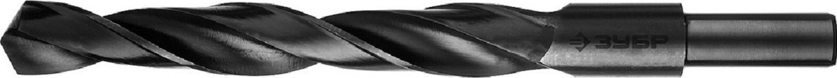 Сверло по металлу ЗУБР МАСТЕР 15.5х178мм, проточенный хвостовик, сталь р4м2, кла 29605-15.5