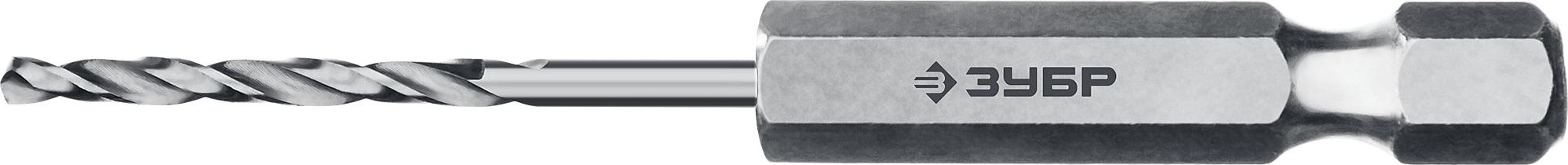 Сверло по металлу ЗУБР ПРОФЕССИОНАЛ 2.0х69мм, с шестигранным хвостовиком, сталь р6м5,  29623-2