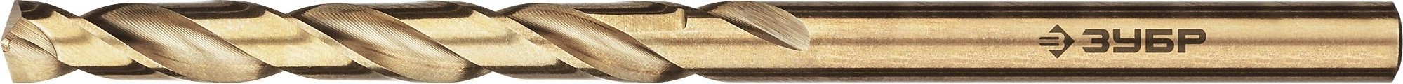Сверло по металлу ЗУБР ПРОФЕССИОНАЛ кобальт 4.2х75мм, сталь р6м5, класс а 29626-4.2
