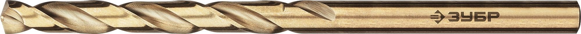 Сверло по металлу ЗУБР ПРОФЕССИОНАЛ кобальт 4.0х75мм, сталь р6м5, класс а 29626-4