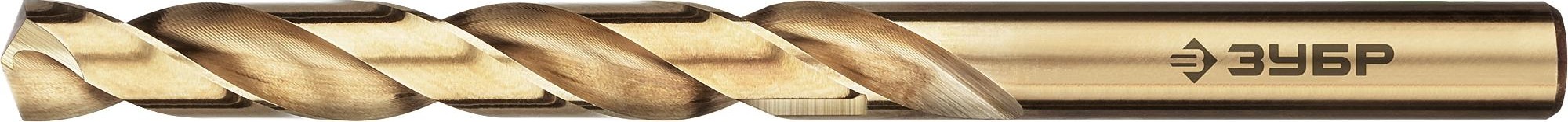 Сверло по металлу ЗУБР ПРОФЕССИОНАЛ кобальт 10.5х133мм, сталь р6м5, класс а 29626-10.5