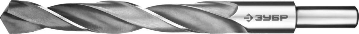 Сверло по металлу ЗУБР ПРОФЕССИОНАЛ 18.5х198мм, проточенный хвотосвик, сталь р6м5, кла 29621-18.5