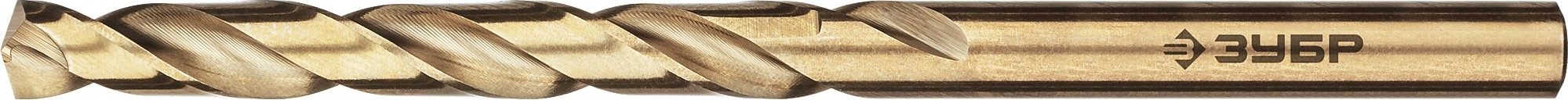 Сверло по металлу ЗУБР ПРОФЕССИОНАЛ кобальт 6.7х109мм, сталь р6м5, класс а 29626-6.7