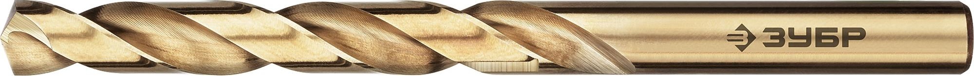 Сверло по металлу ЗУБР ПРОФЕССИОНАЛ кобальт 10.2х133мм, сталь р6м5, класс а 29626-10.2