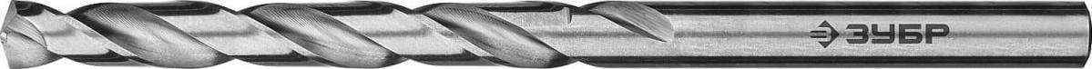 Сверло по металлу ЗУБР ПРОФЕССИОНАЛ 4.8х86мм, сталь р6м5, класс а 29625-4.8