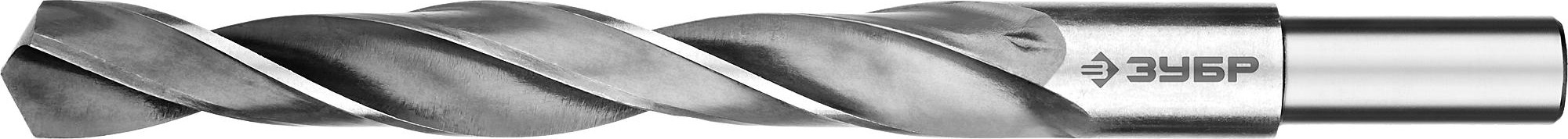 Сверло по металлу ЗУБР ПРОФЕССИОНАЛ 20.0х205мм, проточенный хвотосвик, сталь р6м5, кла 29621-20
