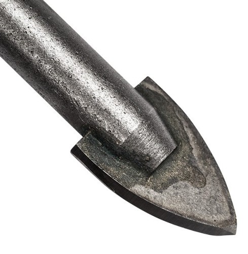 Сверло по стеклу и керамике Kranz KR-12-6803 5 мм, 2 грани, цилиндр. хвостовик - изображение 2