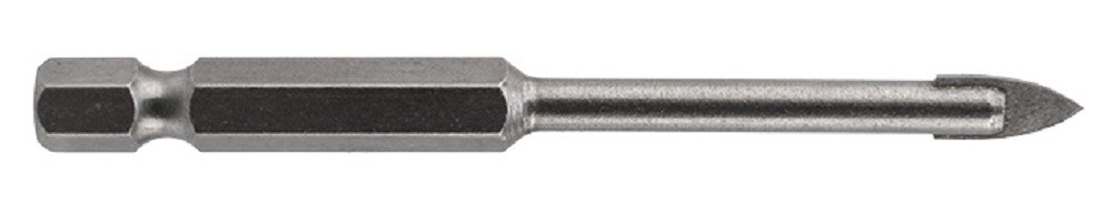 Сверло по стеклу и керамике Kranz KR-91-0641 5 мм, 2 грани, шестигранный хвостовик