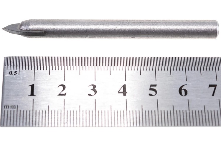 Сверло по стеклу и керамике STAYER 10 х 75мм PROFI 2х кромка 2986-10 - изображение 3