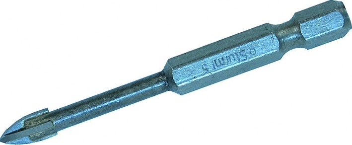 Сверло по стеклу и керамике Sturm 5 380 101 шестигранный хвостовик, 4 грани 5380101