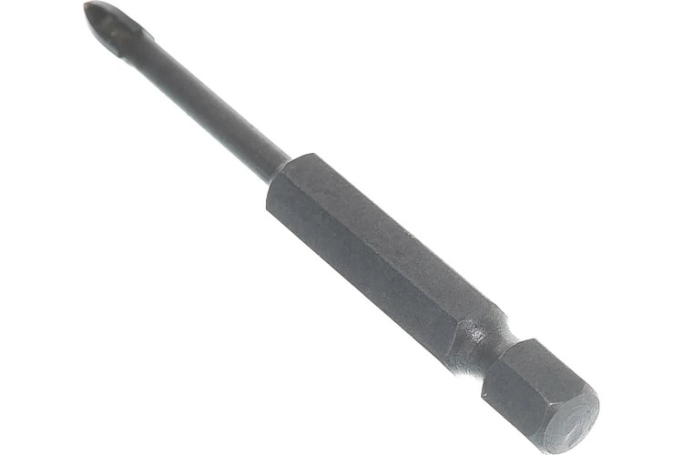 Сверло по стеклу и керамике STAYER 4 х 65мм PROFI 4х кромка, HEX 1/4 2985-04_z01 - изображение 2